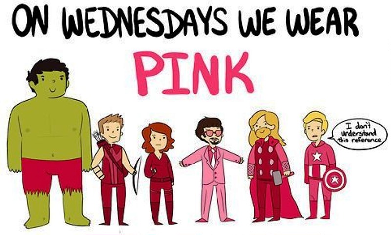 On Wednesdays We Wear Pink