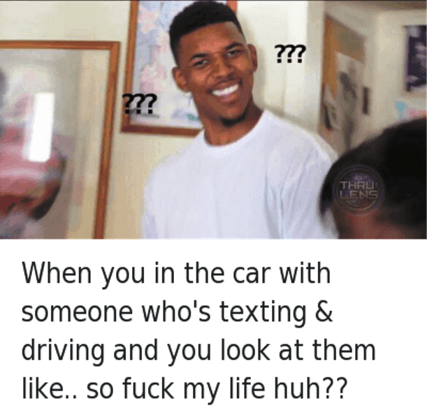 When You In The Car With Someone