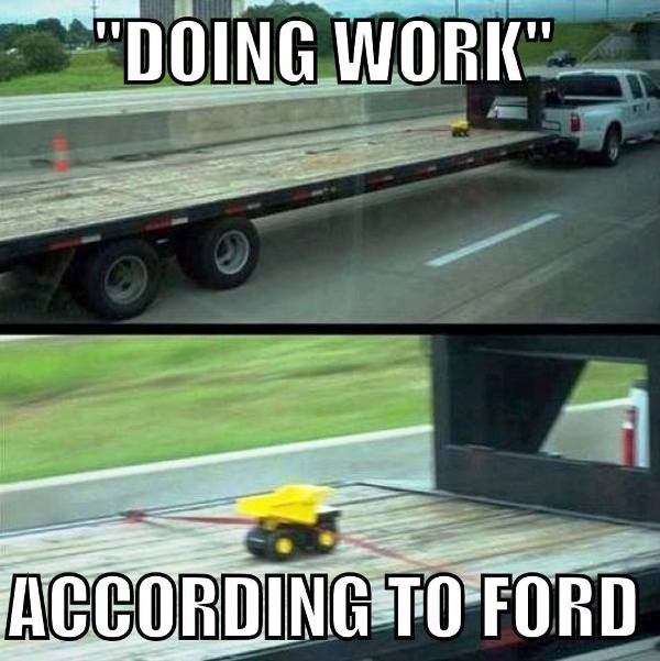 Doing Work According To Ford