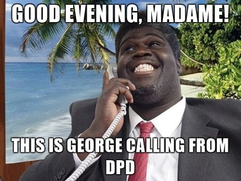 Good Evening Madame This Is George