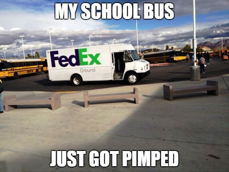 My School Bus Just Got Pimped