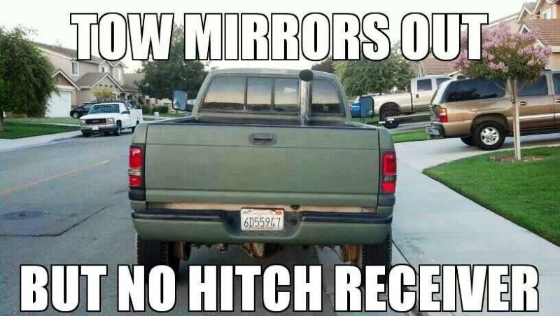 Tow Mirrors Out