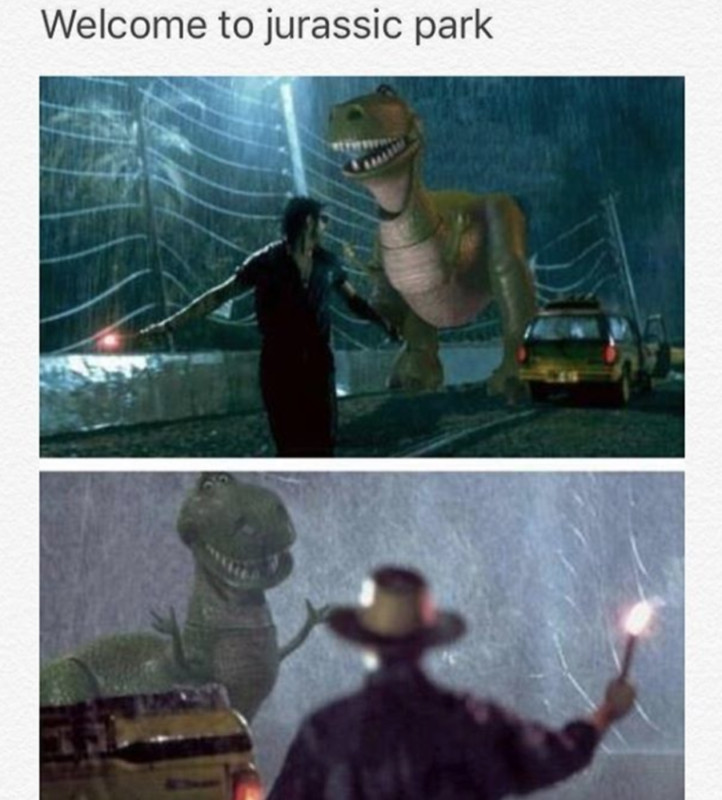 Disneymemes Toystoryrexjurassicpark