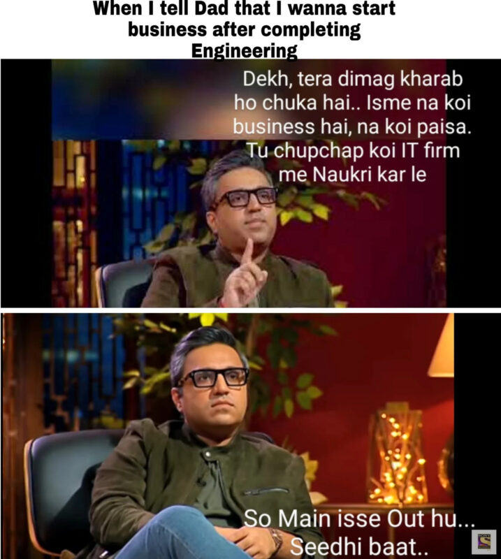 Shark tank india memes6