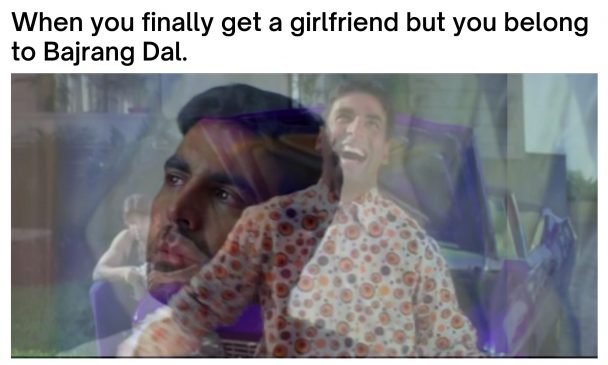 Bajrang Dal Meme On Valentine Day 608x365