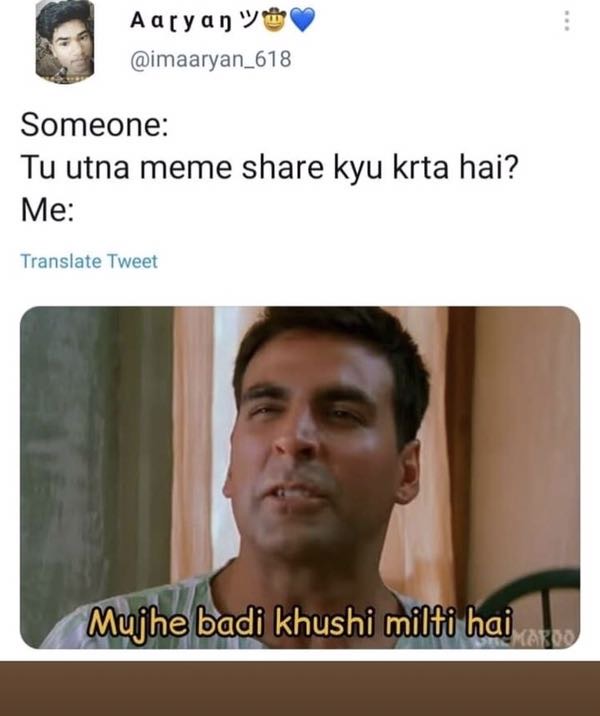 40+ Hilarious Akshay Kumar Memes Based on His Movie Characters - Funny ...