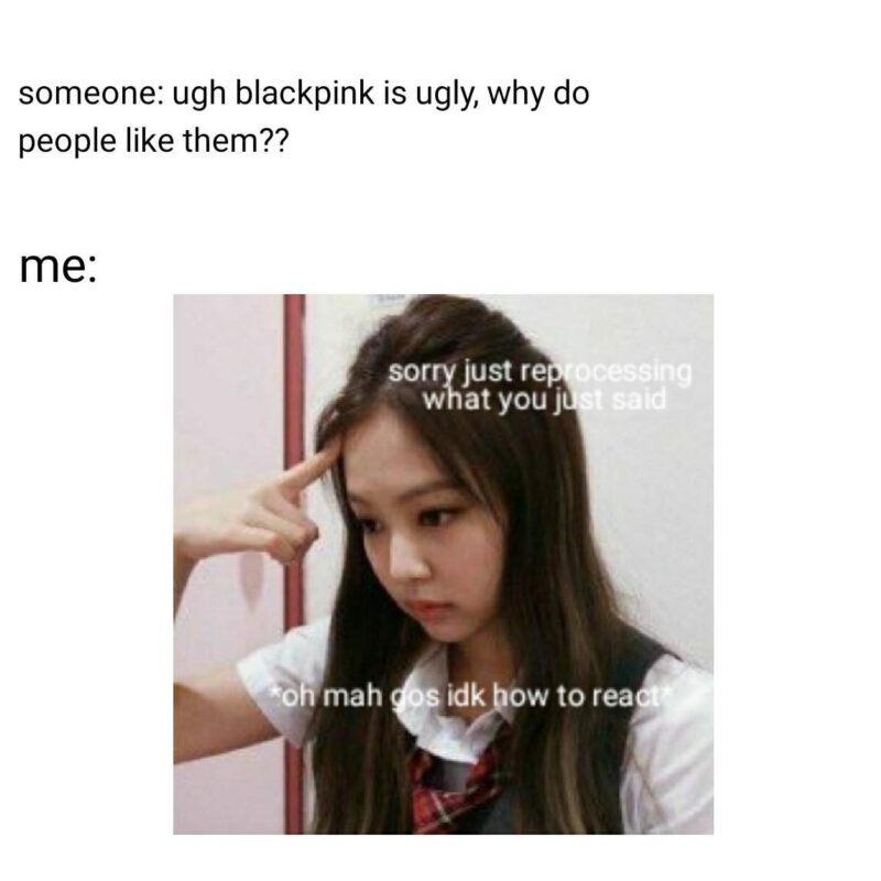 Sarcastic Blackpink Army Meme Funny 3