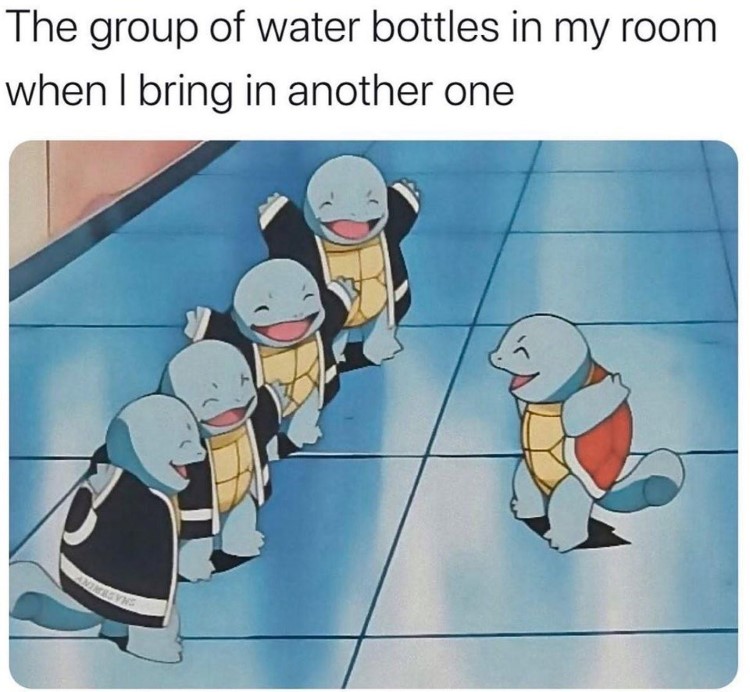 035 Pokemon Group Of Squirtles Meme