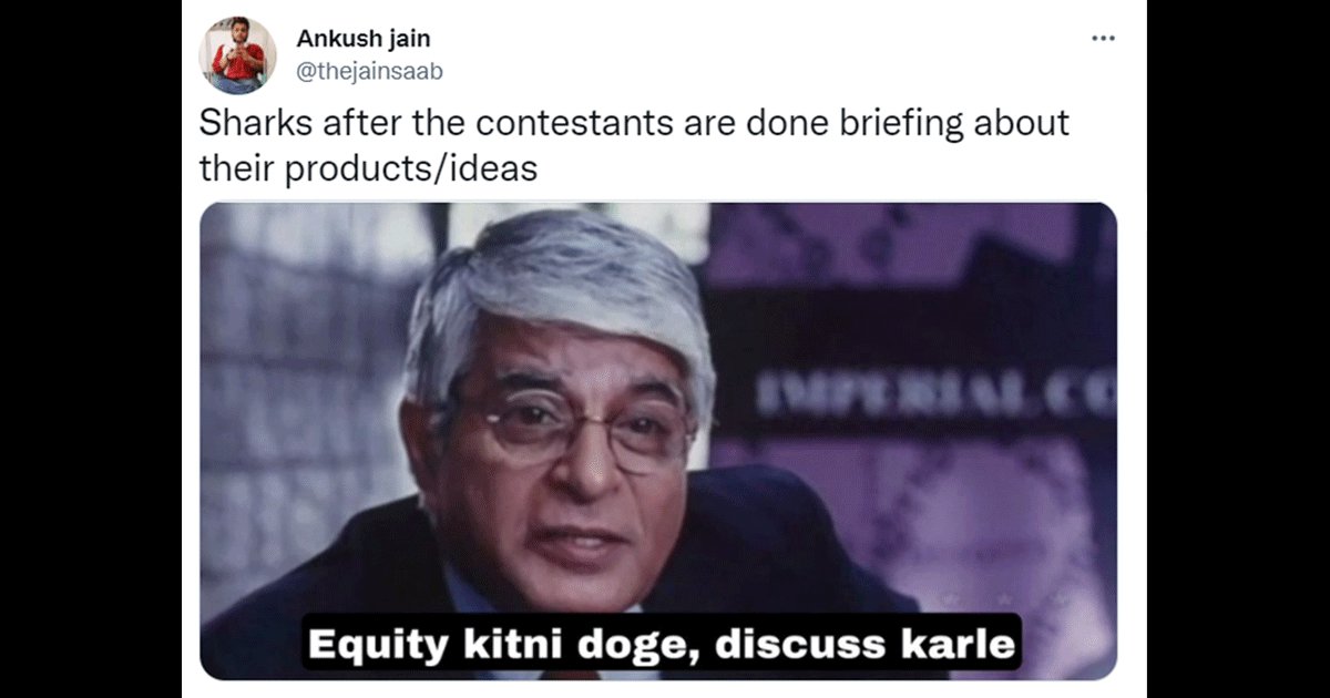 Funny Indian Shark Tank Memes & Jokes Cracked by Judges – Season 1 ...