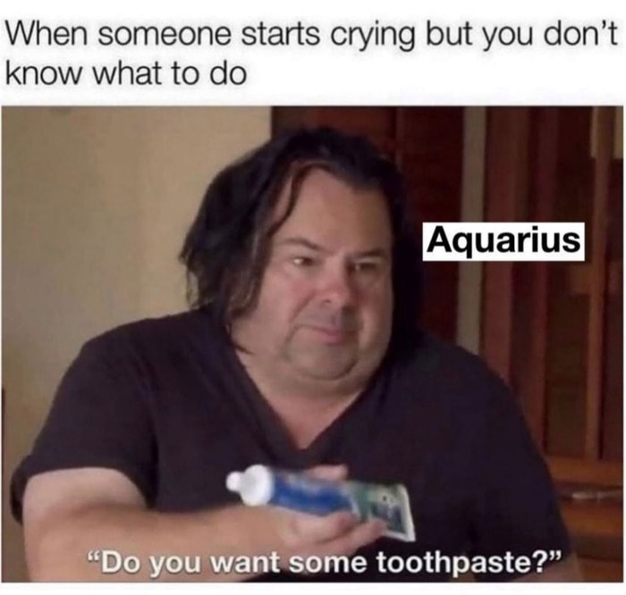 60+ Amazing Aquarius Zodiac Sign Memes - Funny Memes